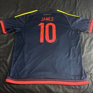 Colombia 🇨🇴 #10 James Rodriguez 2015-16 Away Adidas Jersey